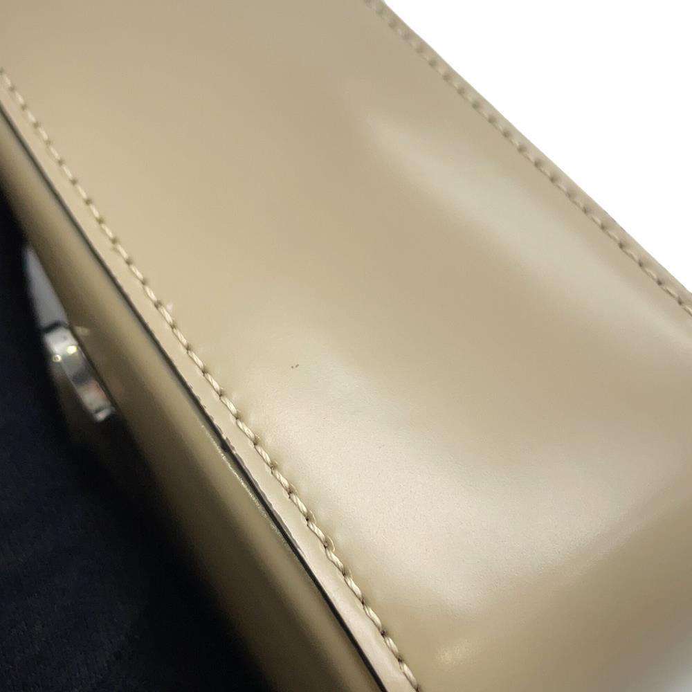FENDI First Site Nano Beige7AS173 Leather