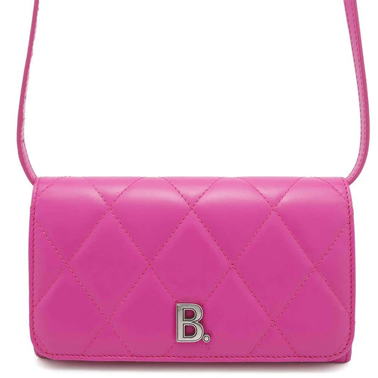 BALENCIAGA ShoulderPouch Purple616367 Leather