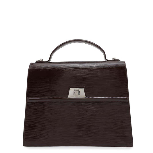 LOUIS VUITTON Sevigne Prune ElectricM40540 Epi Leather Size GM
