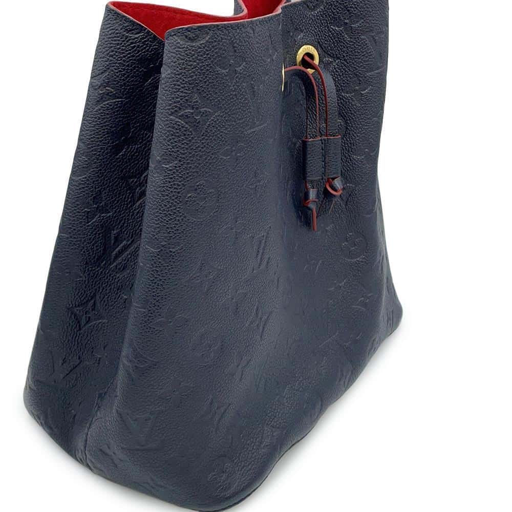 LOUIS VUITTON Neonoe Marine RougeM45306 Monogram Empreinte Leather