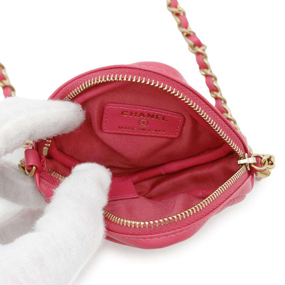 CHANEL CC Logo ChainShoulder Bag PinkAP1926 Lambskin