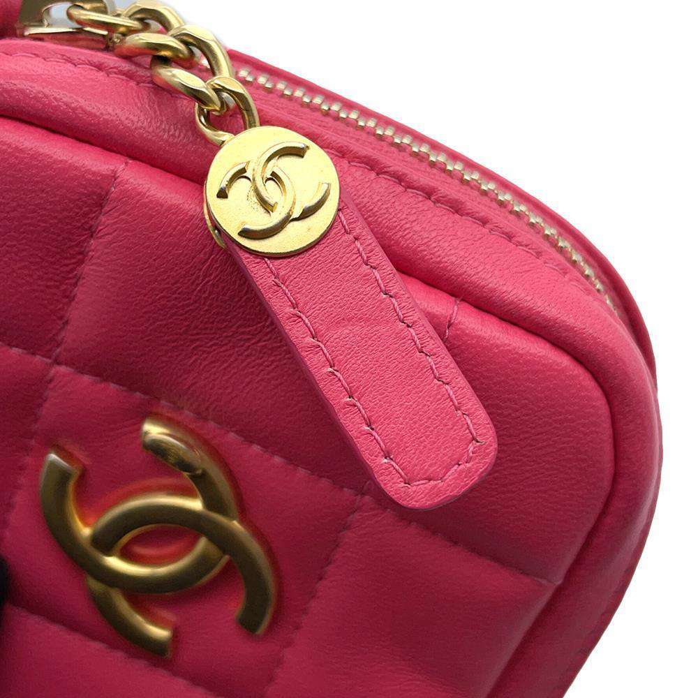 CHANEL CC Logo ChainShoulder Bag PinkAP1926 Lambskin