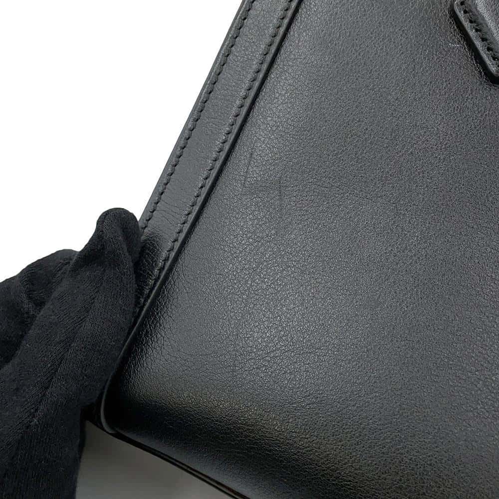 GUCCI Diana Small Bamboo 2way Handbag Black660195 Leather Size Small