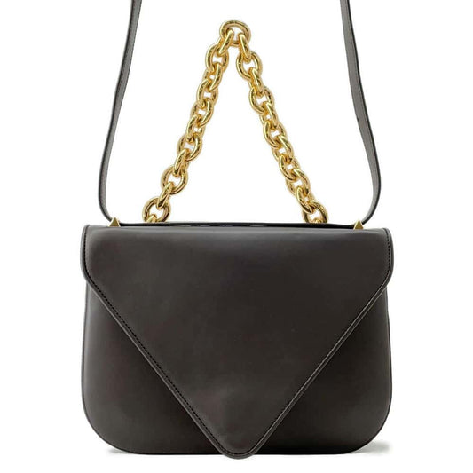 Bottega Veneta Mount Envelope Shoulder Bag Brown667398 Smooth Calf Leather