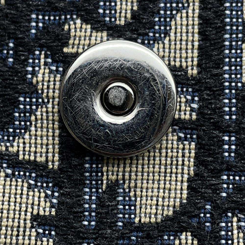 Dior Oblique Backpack Navy/Black Leather Canvas