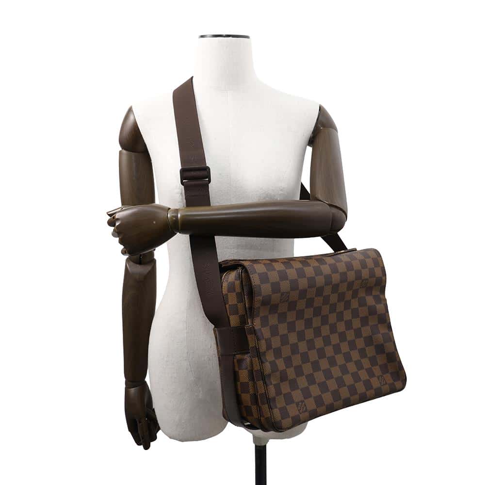 LOUIS VUITTON Naviglio BrownN45255 Damier Ebene Canvas