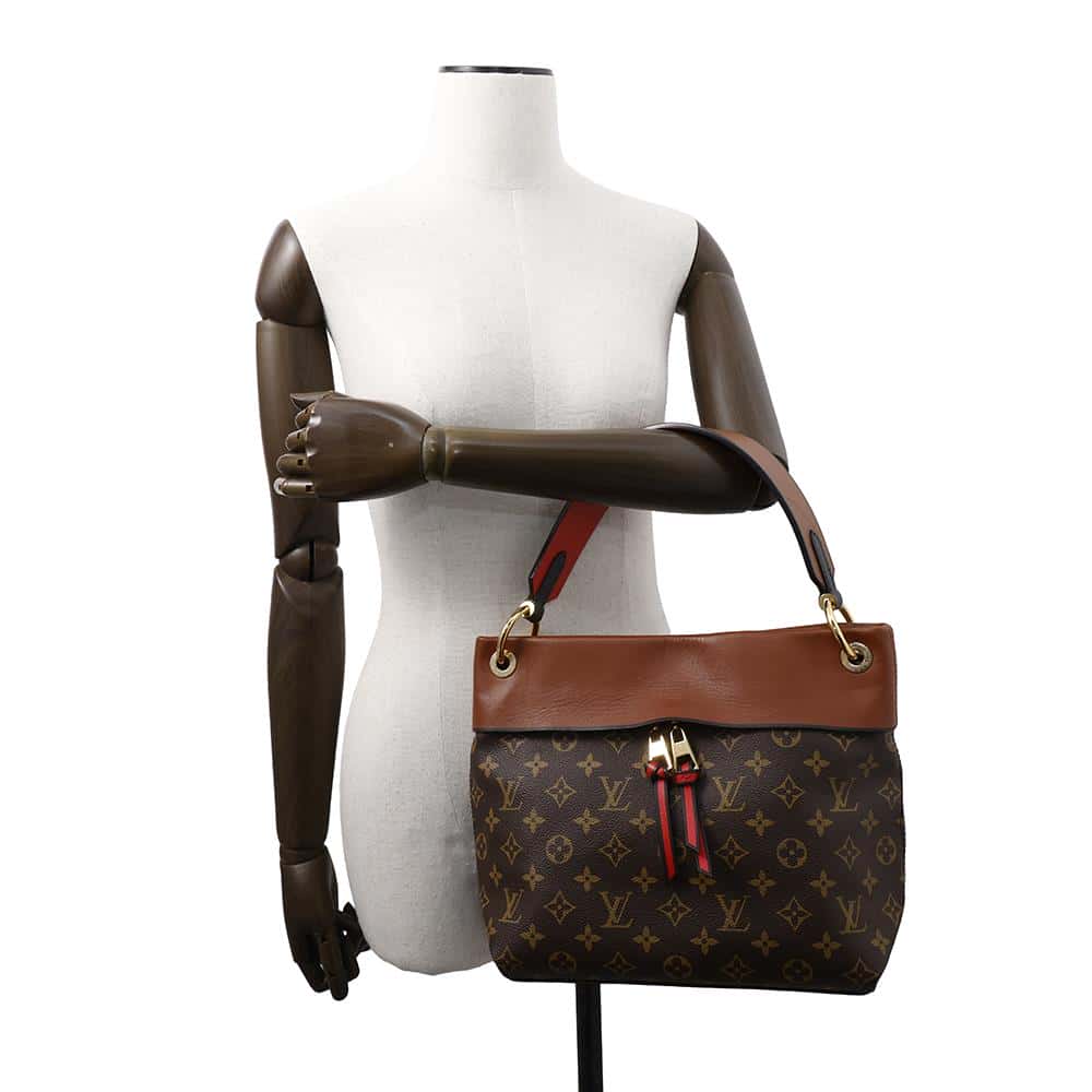 LOUIS VUITTON Tuileries Besace CaramelM43157 Monogram
