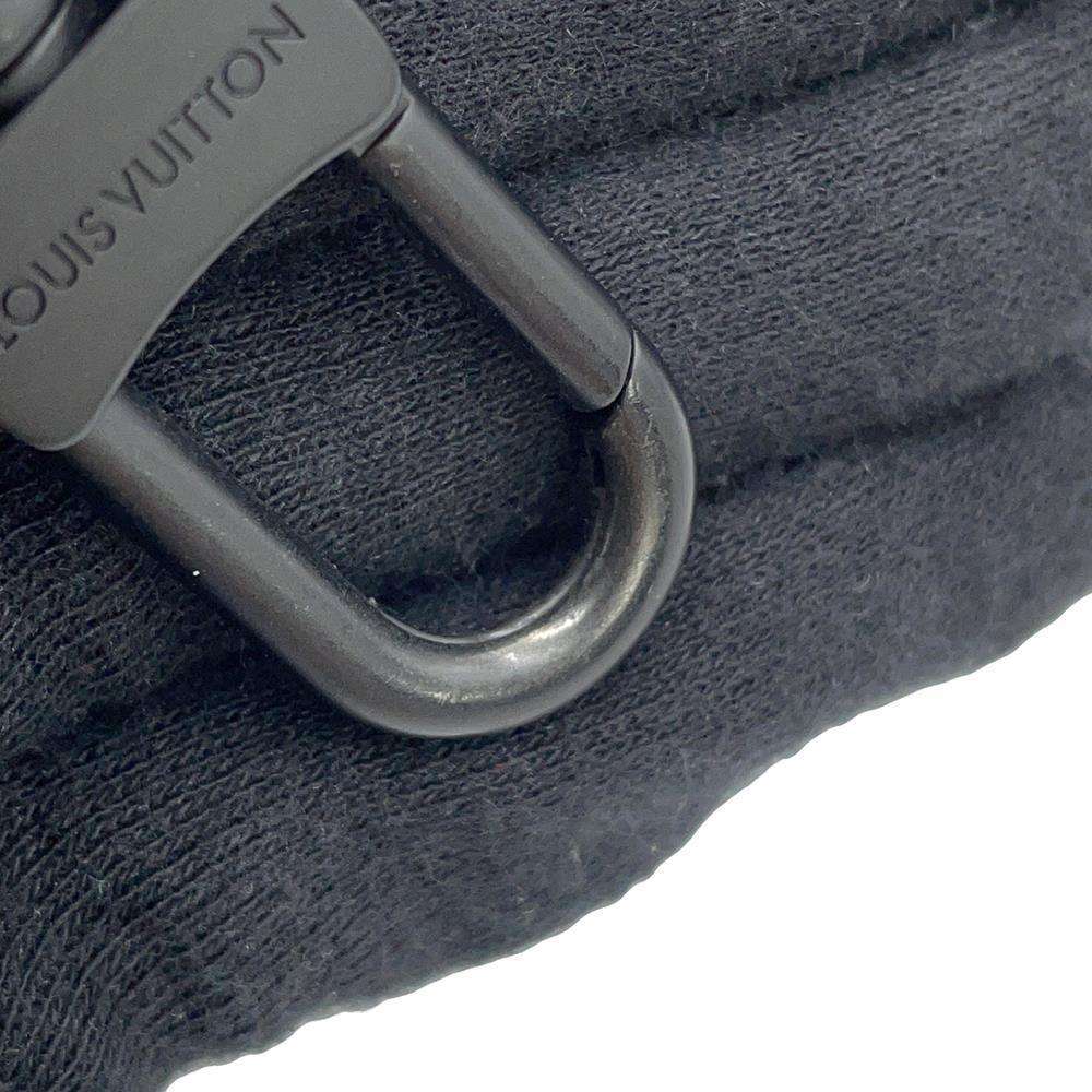 LOUIS VUITTON Montsouris Wearable Wallet BlackM83567 Monogram Eclipse