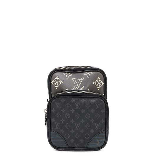 LOUIS VUITTON Amazon sling bag BlackM45439 Monogram Eclipse