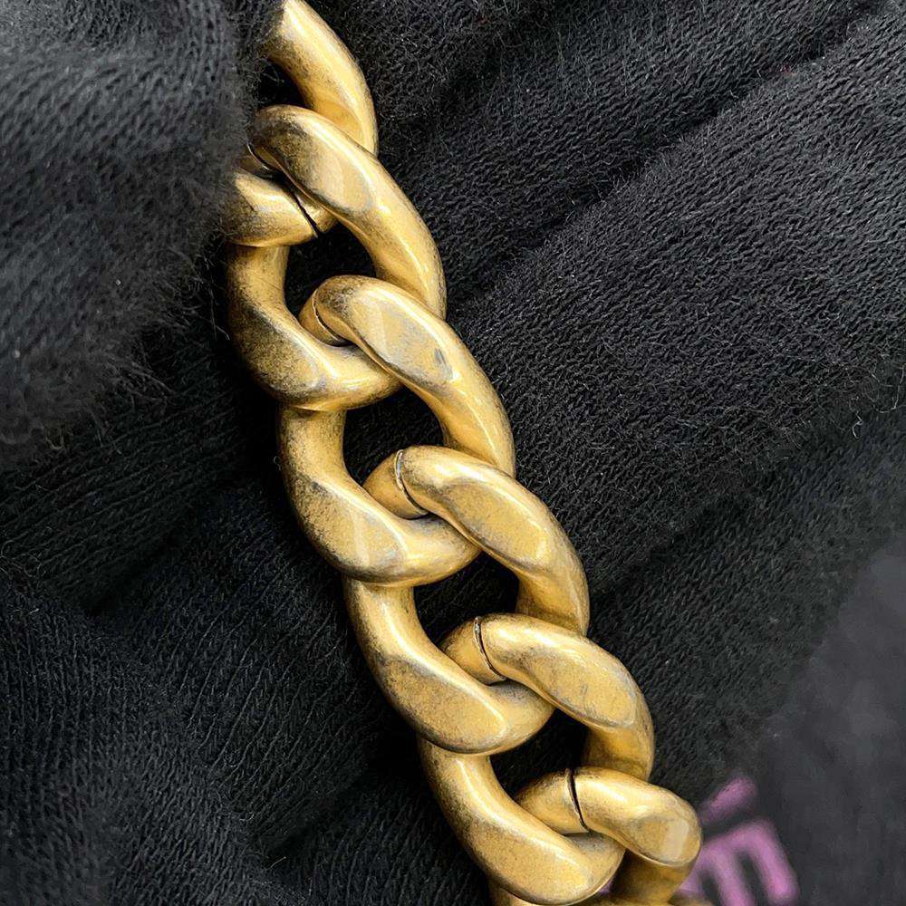 CHANEL Matelasse Maxi Shopping Bag Chain Tote BlackAS3128 Denim