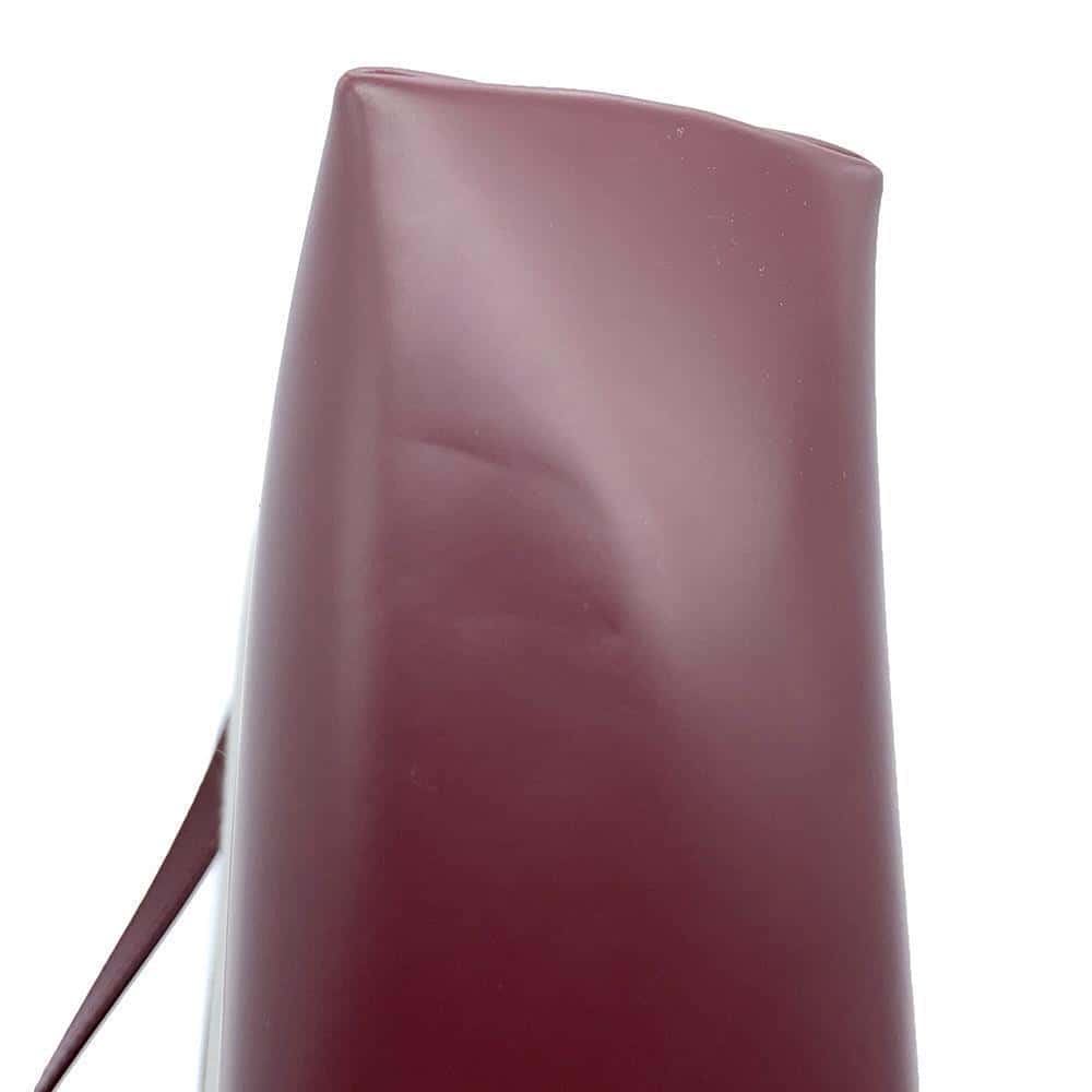 BALENCIAGA logo Canvas Cross Body Bag Beige/Bordeaux639497 Canvas Leather