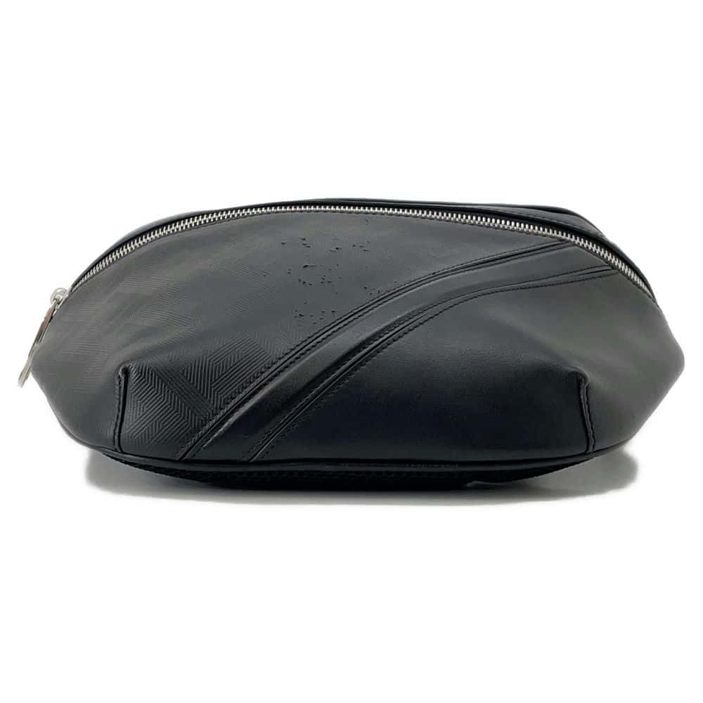FENDI Zucca Crossbody Bag Black7VA562 Leather