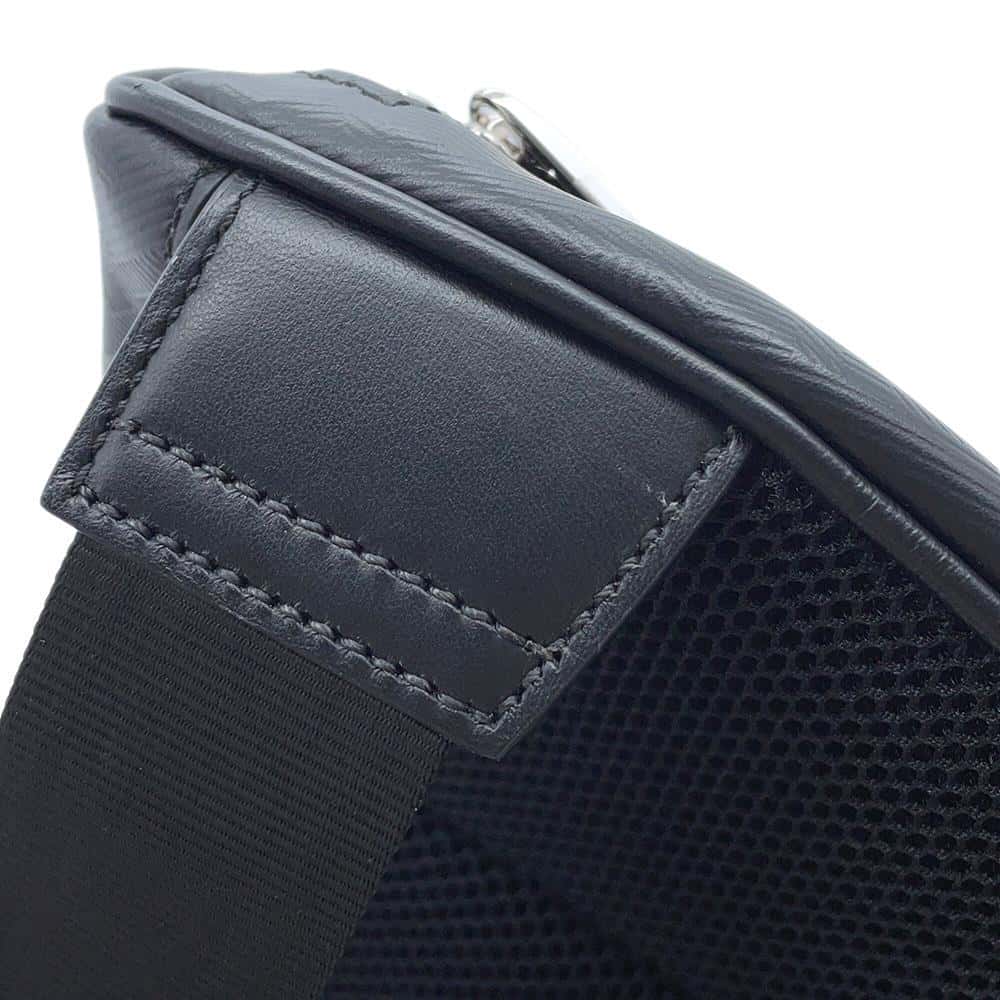 FENDI Zucca Crossbody Bag Black7VA562 Leather