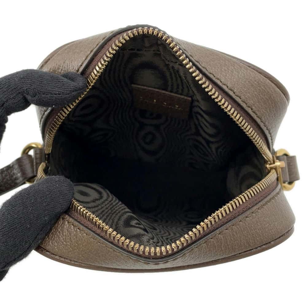 GUCCI BALENCIAGACollaboration The Hacker Project Shoulder Bag Beige/Brown680129 Canvas Leather