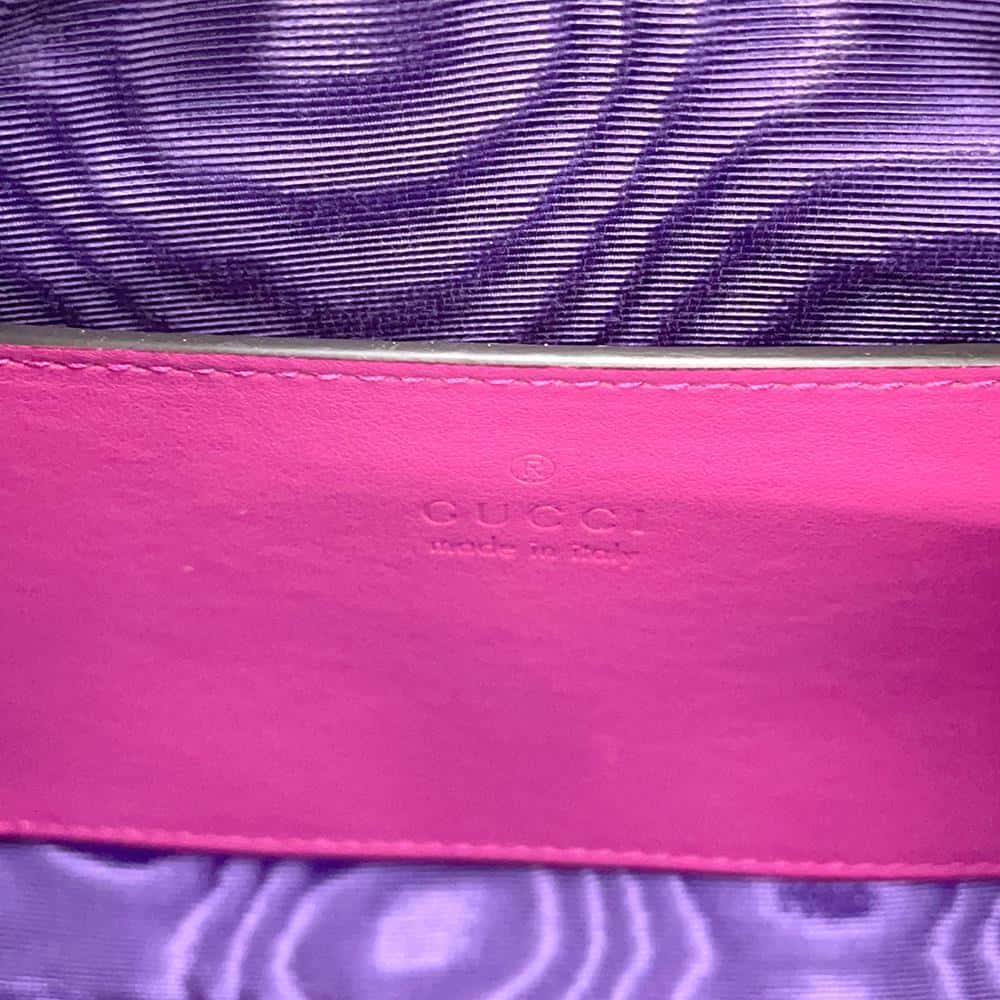 GUCCI GGMatelasse 2WAY Mini Travel Bag Pink702251 Nylon Leather