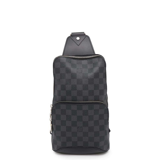 LOUIS VUITTON Avenue Sling Bag NoirN41719 Damier Graphite