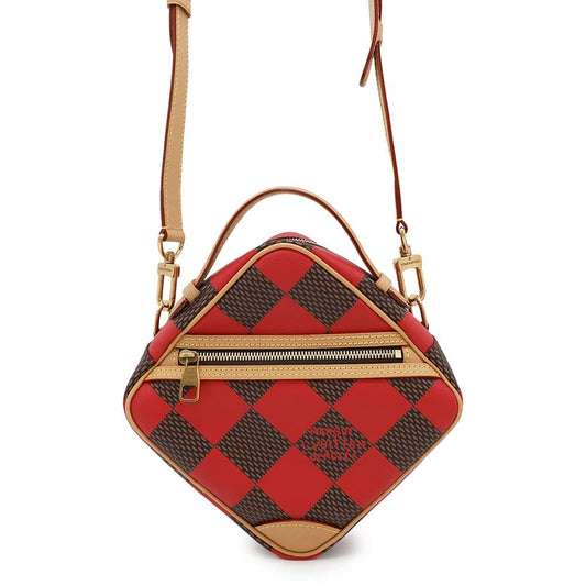 LOUIS VUITTON Chess Messenger RedN40561 Damier・Pop