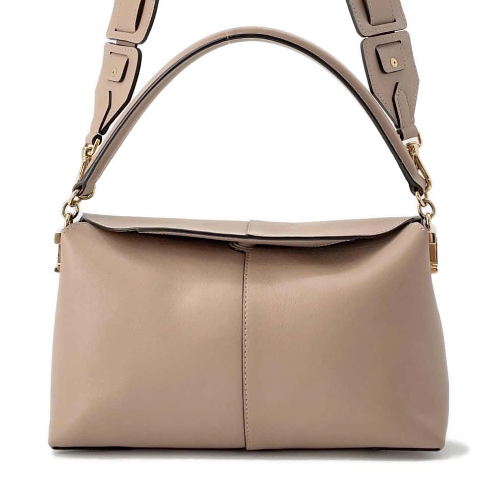 TOD’S TCase 2wayBag Jasmin Flower Leather