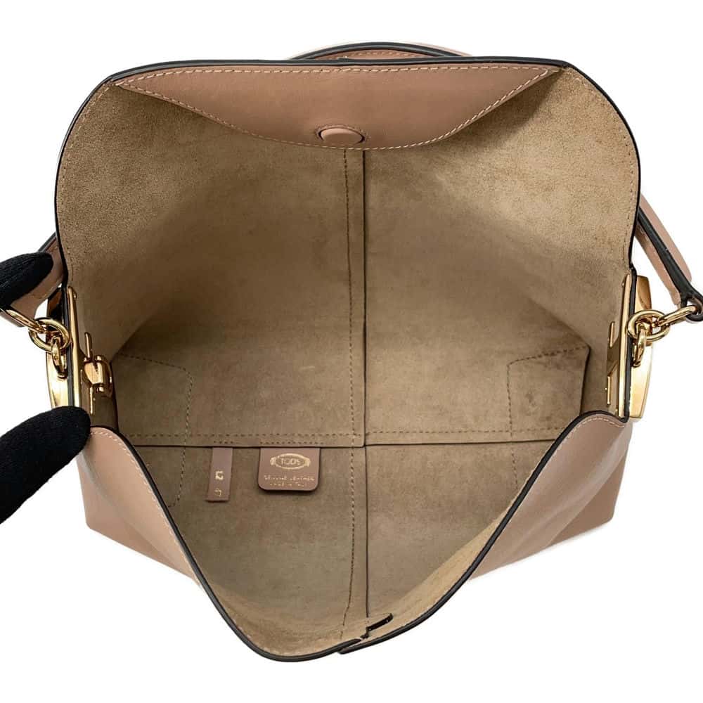 TOD’S TCase 2wayBag Jasmin Flower Leather