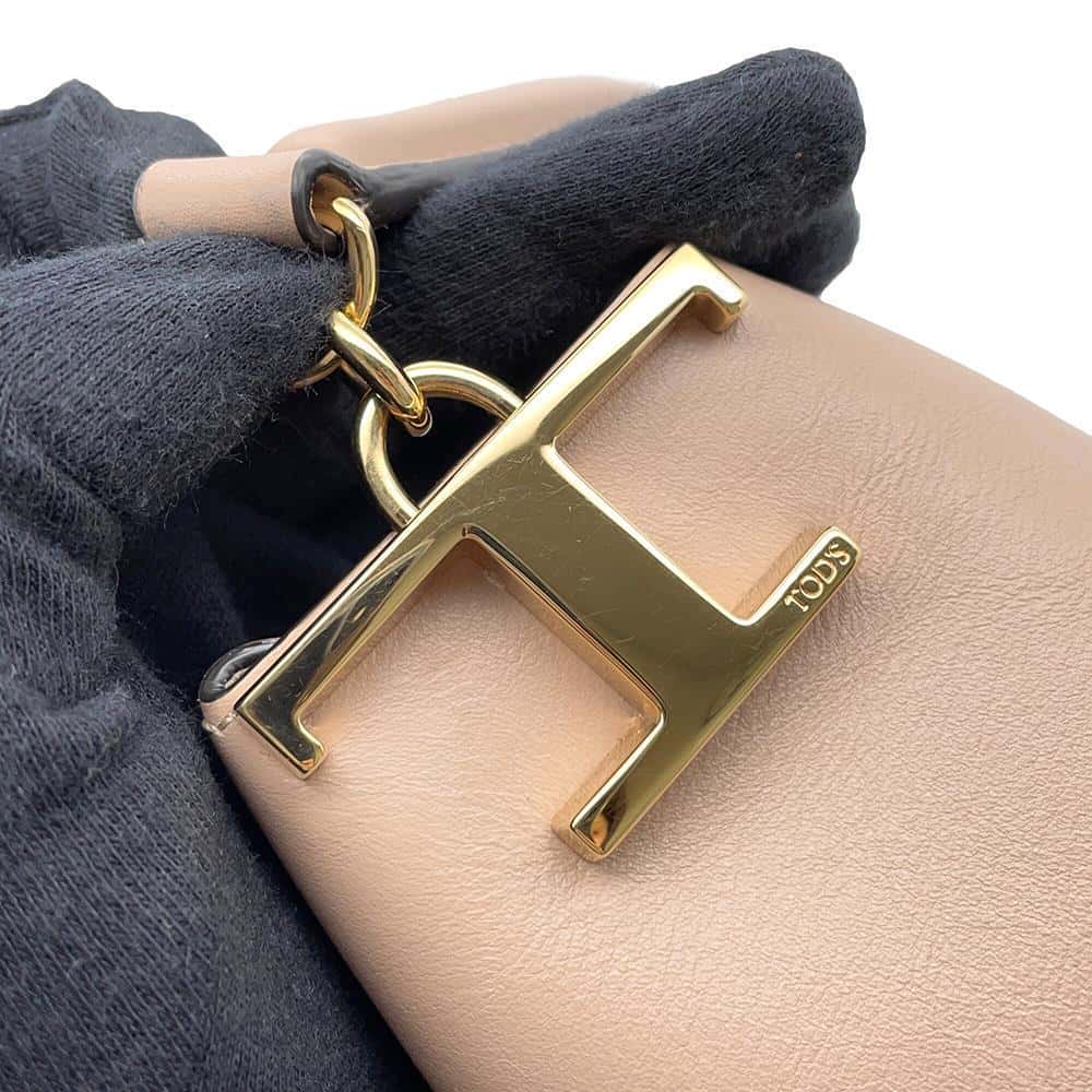TOD’S TCase 2wayBag Jasmin Flower Leather