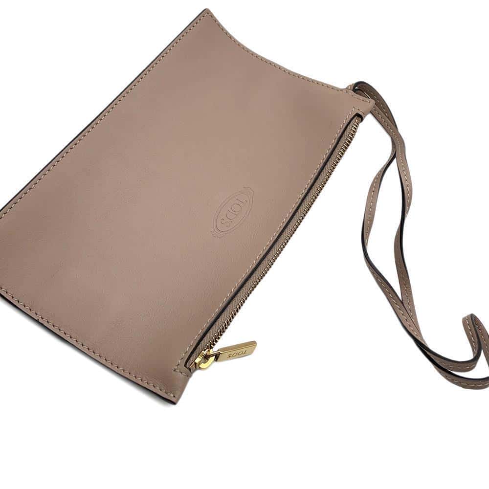 TOD’S TCase 2wayBag Jasmin Flower Leather