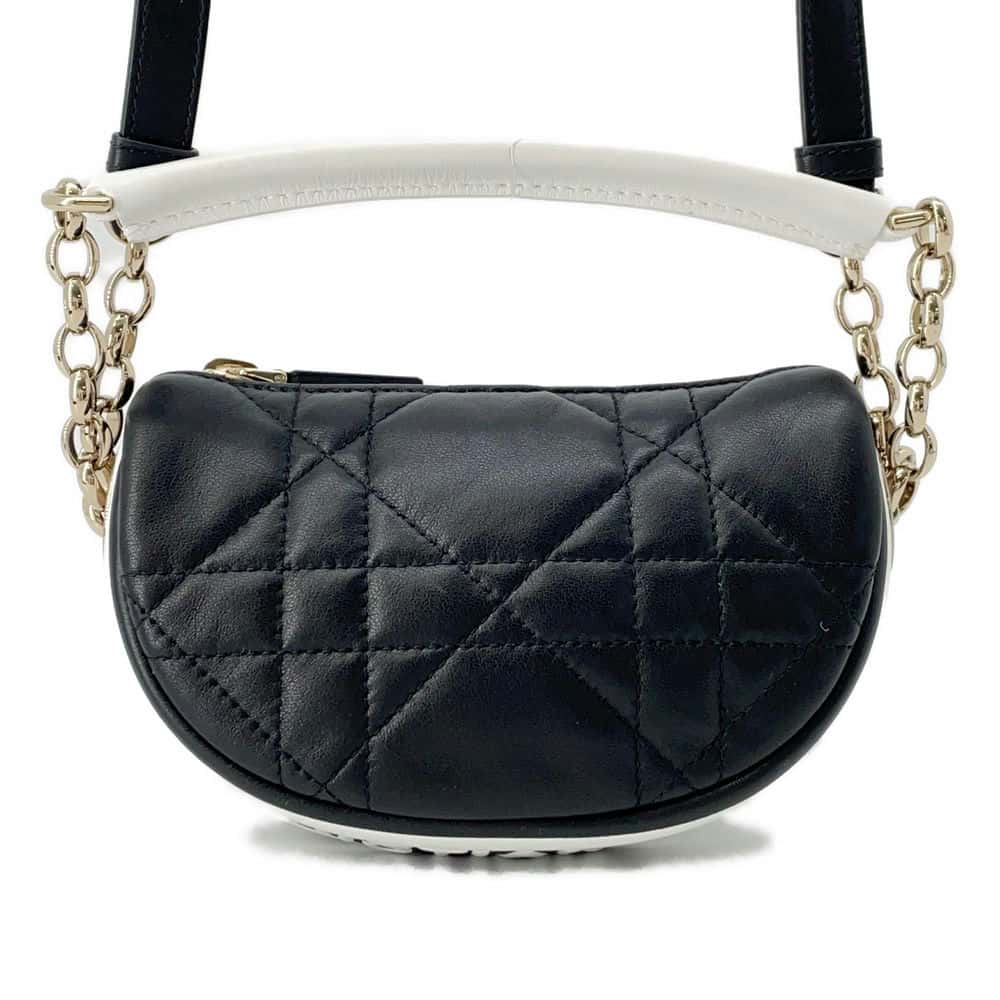 Dior Dior Vibe Black/WhiteS7200ONOA Lambskin Size micro