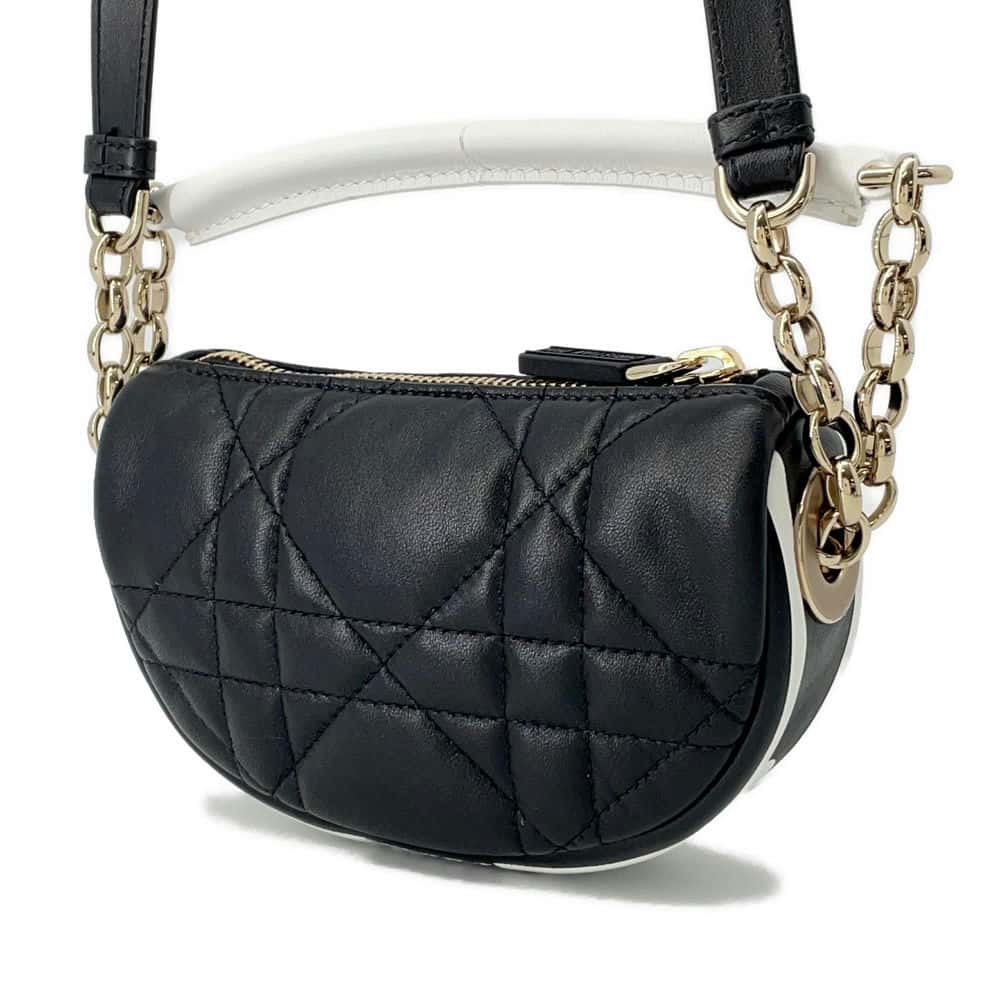 Dior Dior Vibe Black/WhiteS7200ONOA Lambskin Size micro