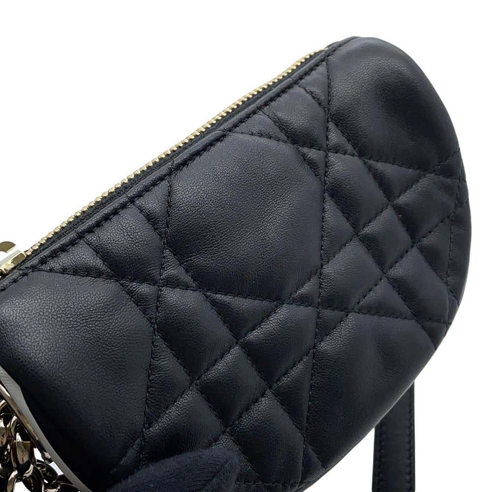 Dior Dior Vibe Black/WhiteS7200ONOA Lambskin Size micro