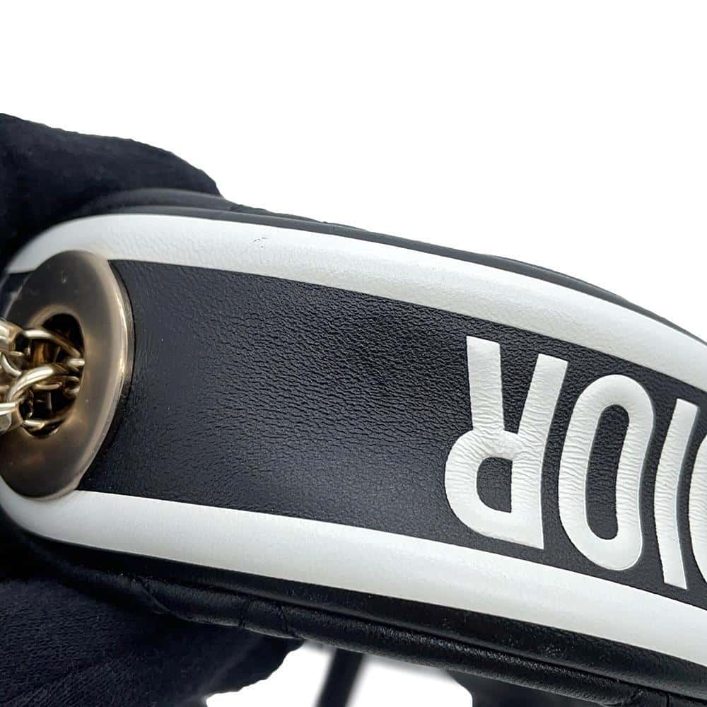 Dior Dior Vibe Black/WhiteS7200ONOA Lambskin Size micro