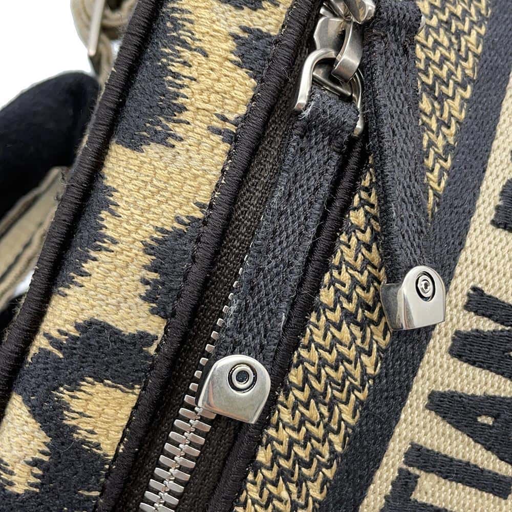 Dior Vanity Leopard Beige Canvas