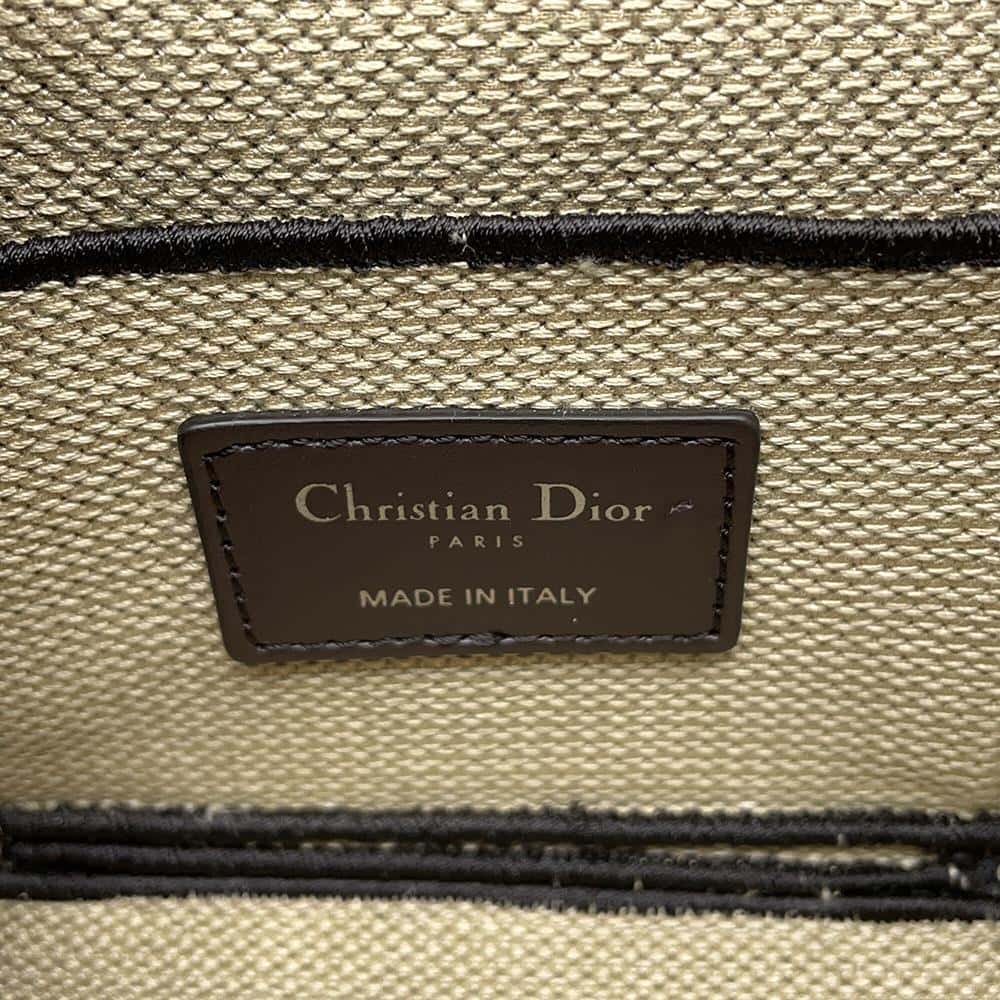 Dior Vanity Leopard Beige Canvas