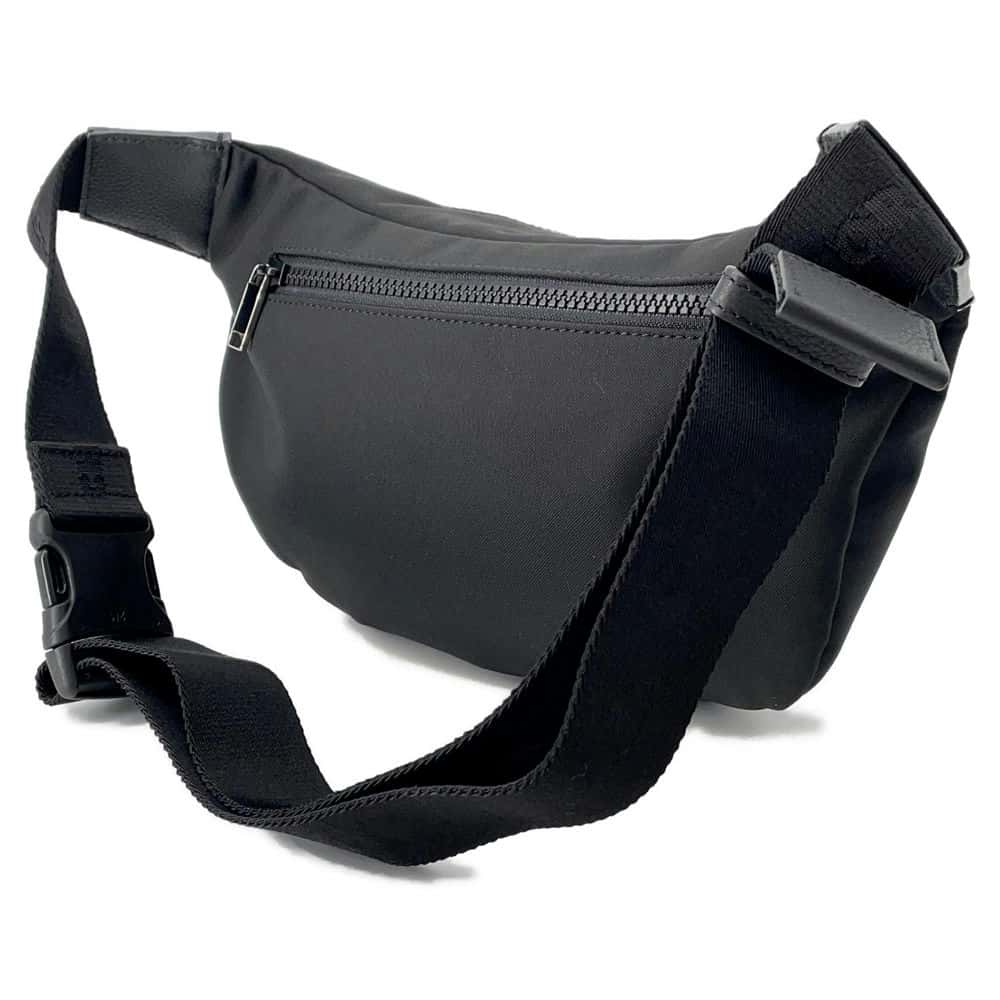 Dior DiorxHajime Sorayama belt bag Black1YAPO100 Nylon Leather