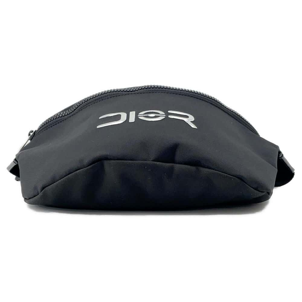 Dior DiorxHajime Sorayama belt bag Black1YAPO100 Nylon Leather