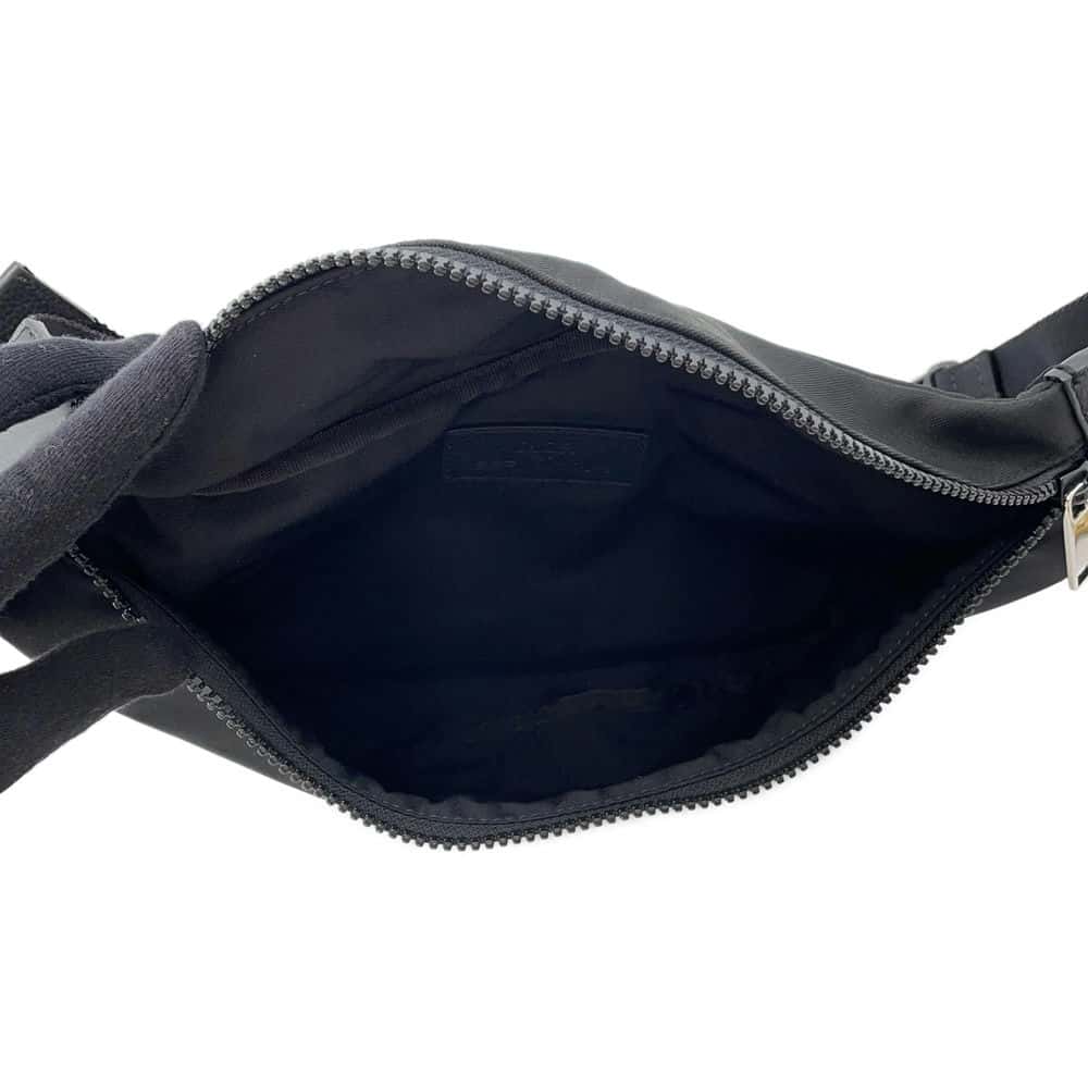 Dior DiorxHajime Sorayama belt bag Black1YAPO100 Nylon Leather