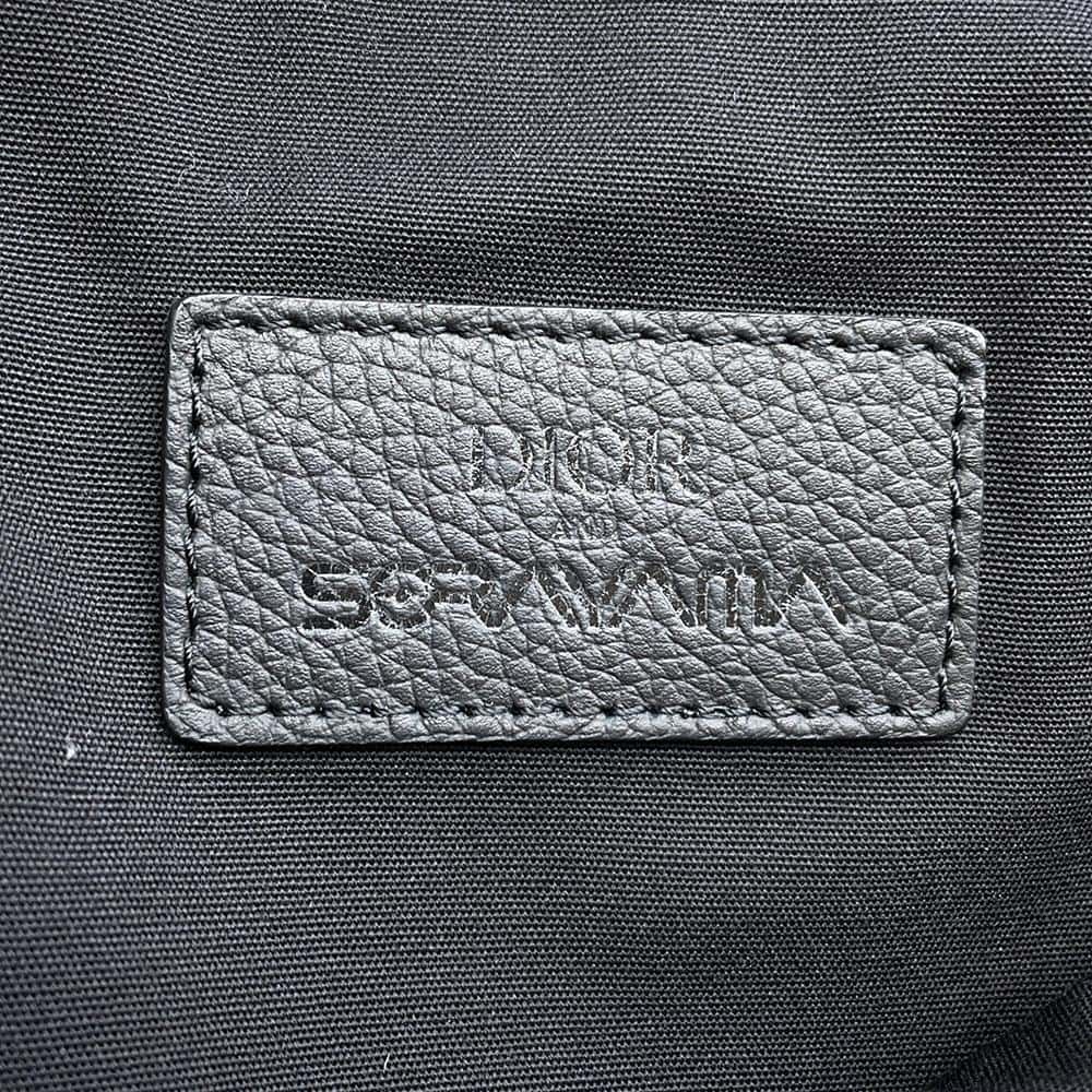 Dior DiorxHajime Sorayama belt bag Black1YAPO100 Nylon Leather