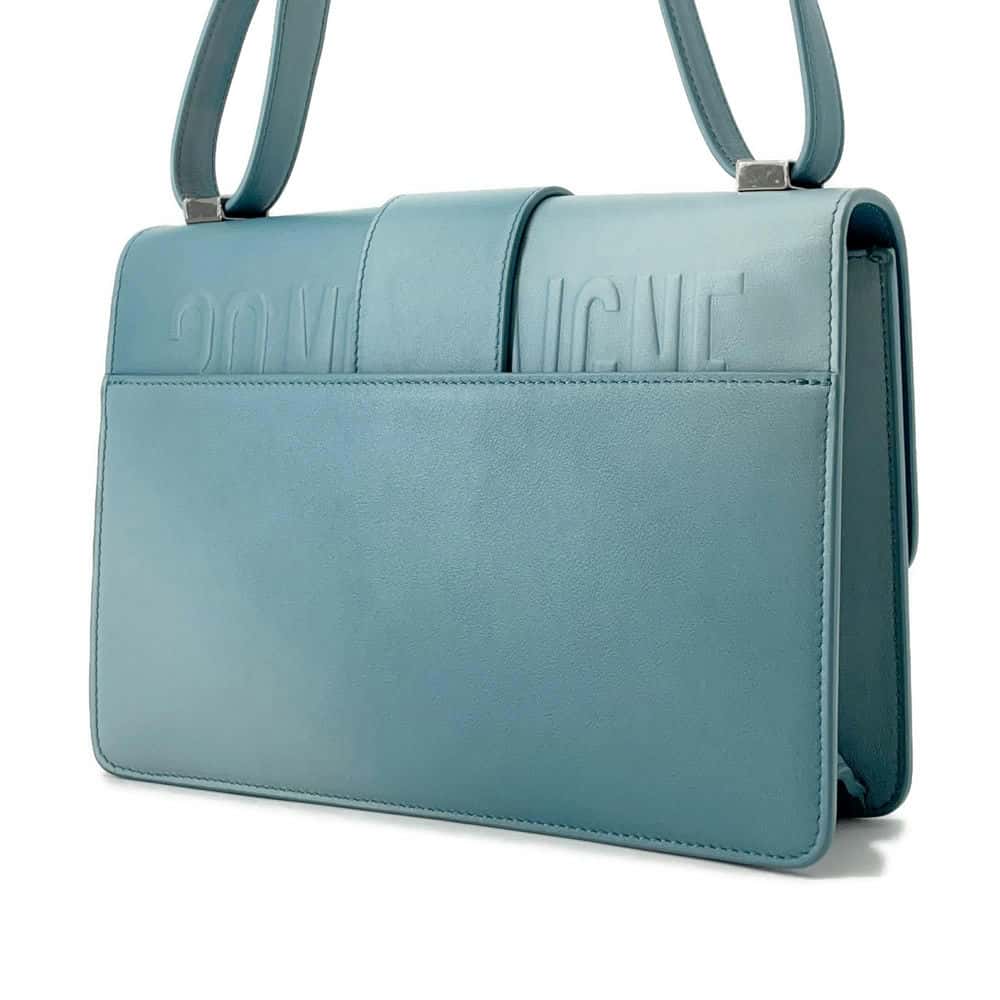 Dior 30 Montaigne Gradation Blue Leather