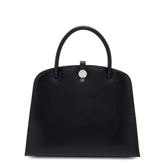 HERMES Dalvy Black Box Calf Leather