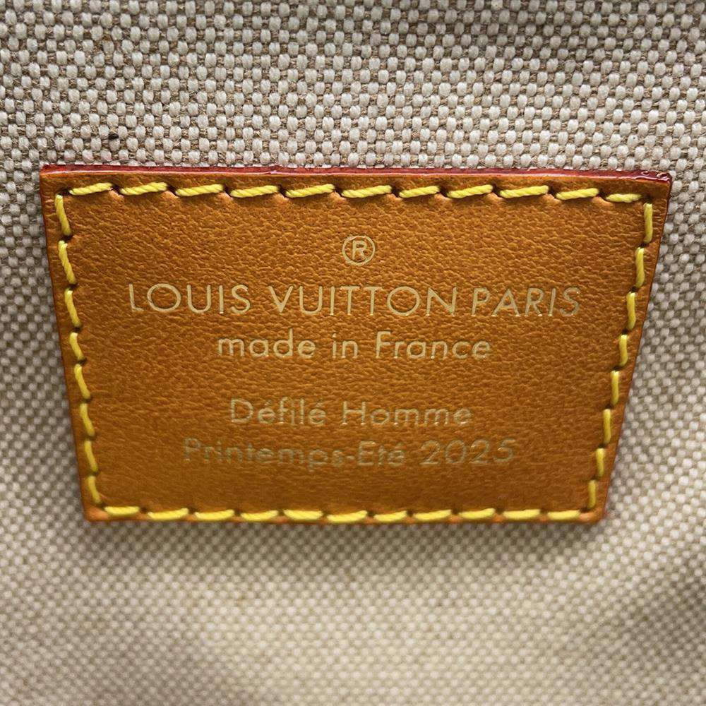 LOUIS VUITTON Nano Steamer MulticolorN00190 LV Birds Damier Denim