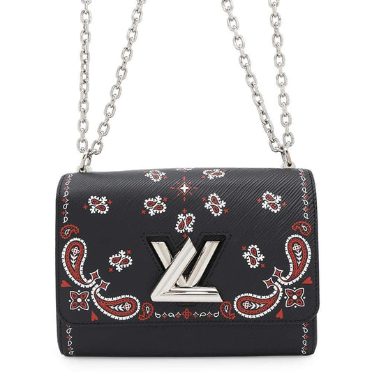 LOUIS VUITTON Twist Paisley BlackM53929 Epi Leather Size MM