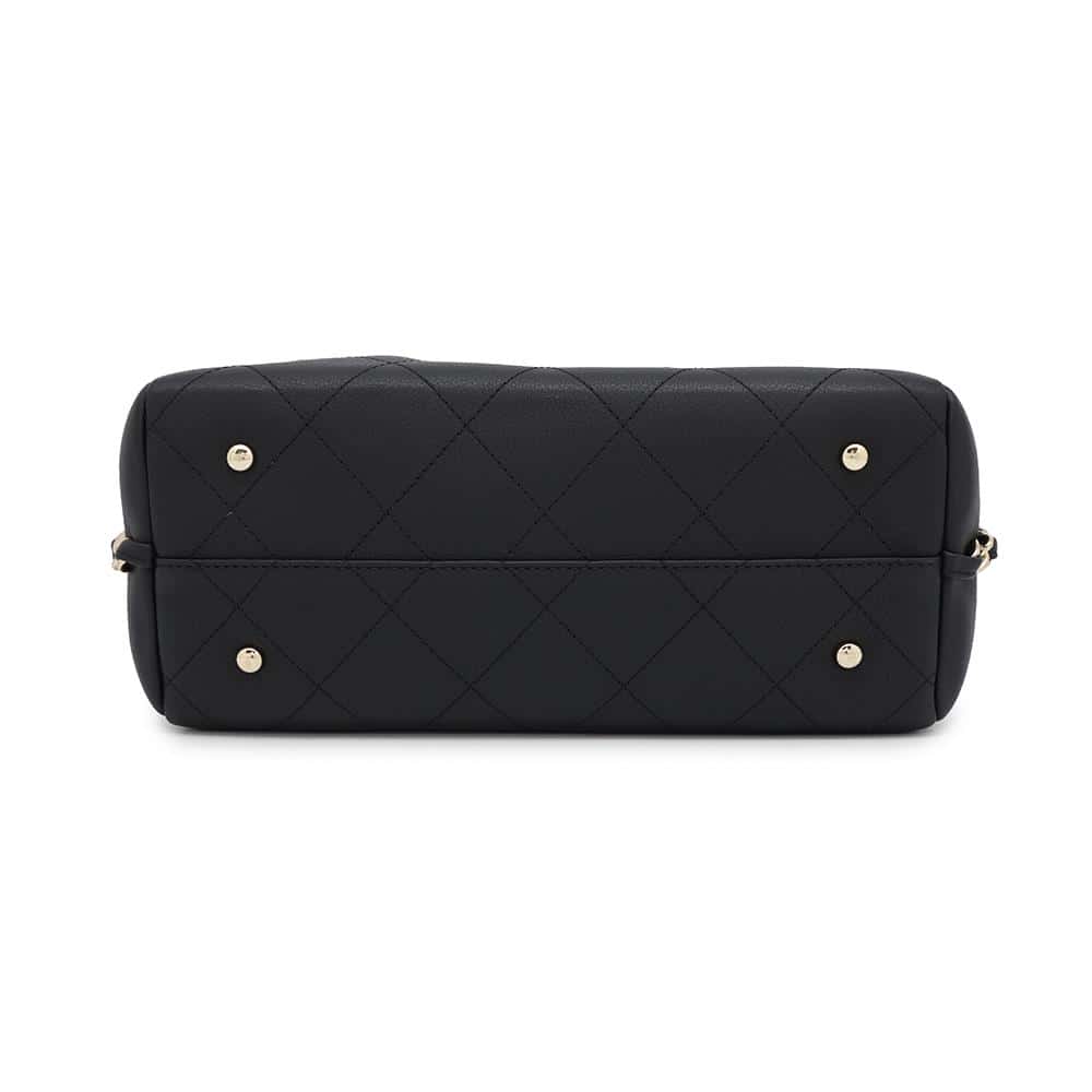 CHANEL Matelasse Shopping Bag BlackAS0355 Bullskin Size Small