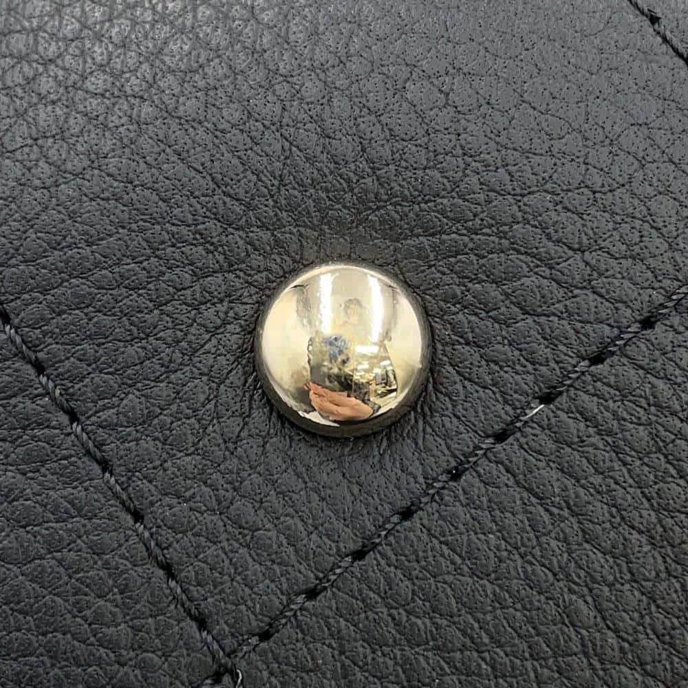 CHANEL Matelasse Shopping Bag BlackAS0355 Bullskin Size Small