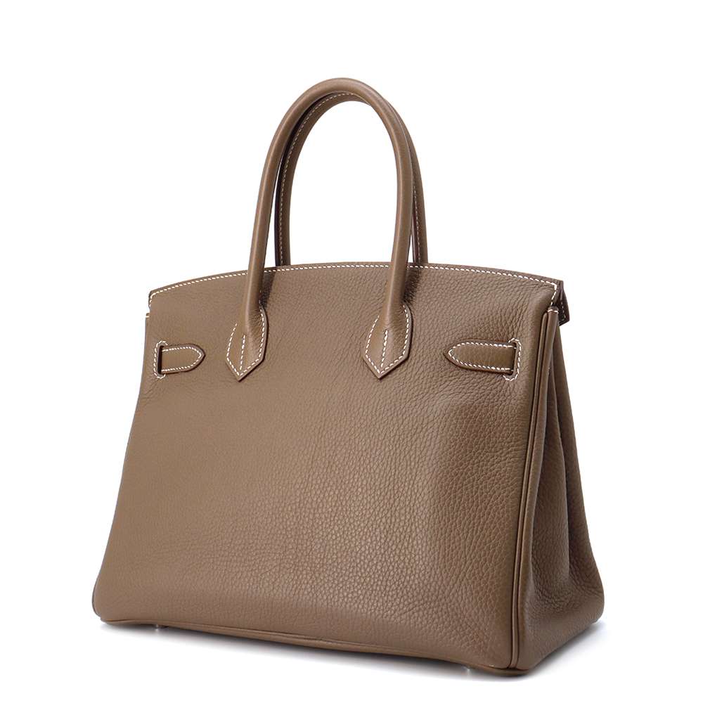 HERMES Birkin Etoupe Togo Leather Size 30