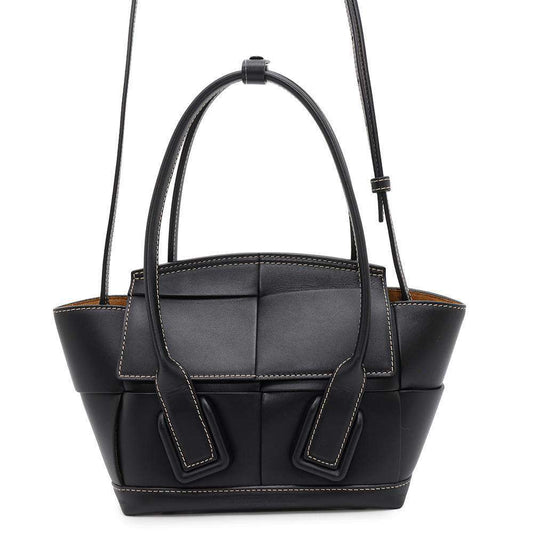 Bottega Veneta Miniza Arco 2way Handbag Black600606 Leather Size Small