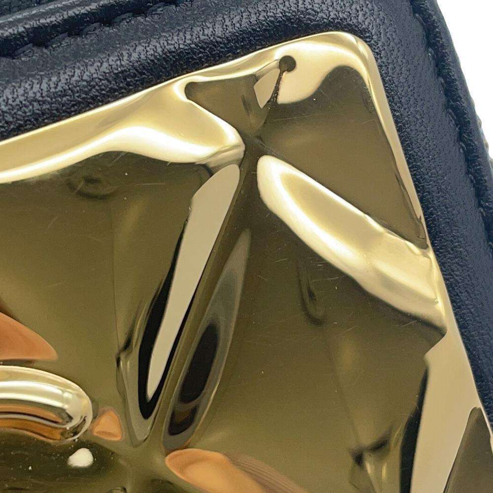 CHANEL Matelasse CC Logo Shoulder Bag Black/GoldAP2393 Lambskin Metal