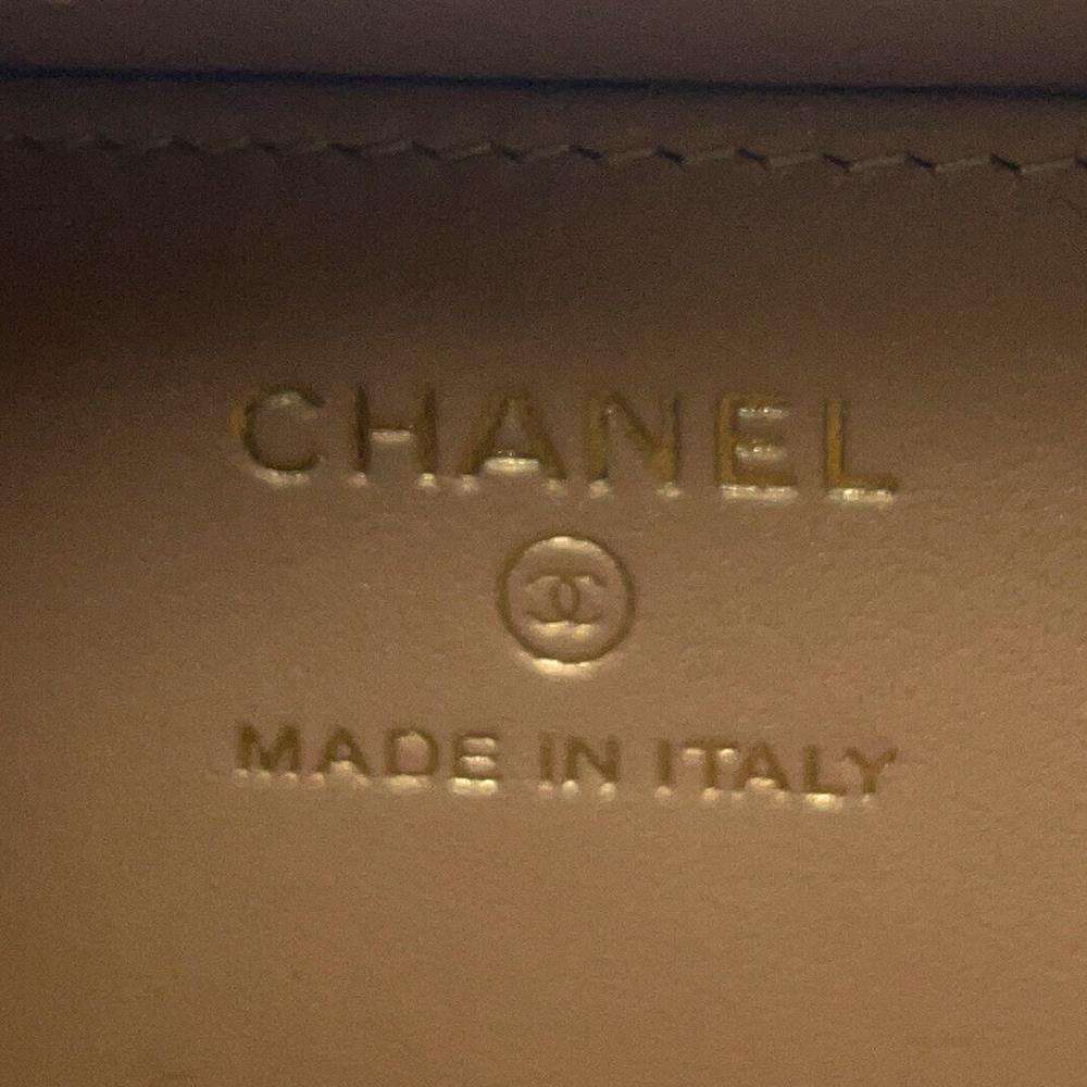 CHANEL Matelasse CC Logo Shoulder Bag Black/GoldAP2393 Lambskin Metal