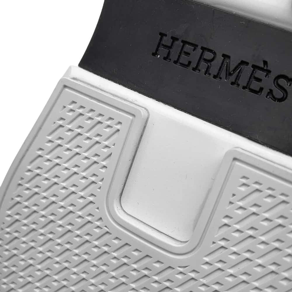 HERMES Sneakers Heroes BlackH232103Z Technical Mesh Size 37
