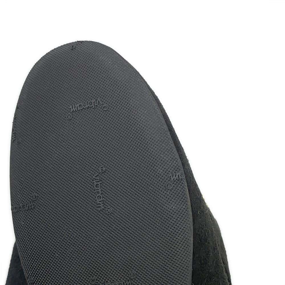 CHANEL CC Logo Chain Loafers BlackG32955 suede Size 37