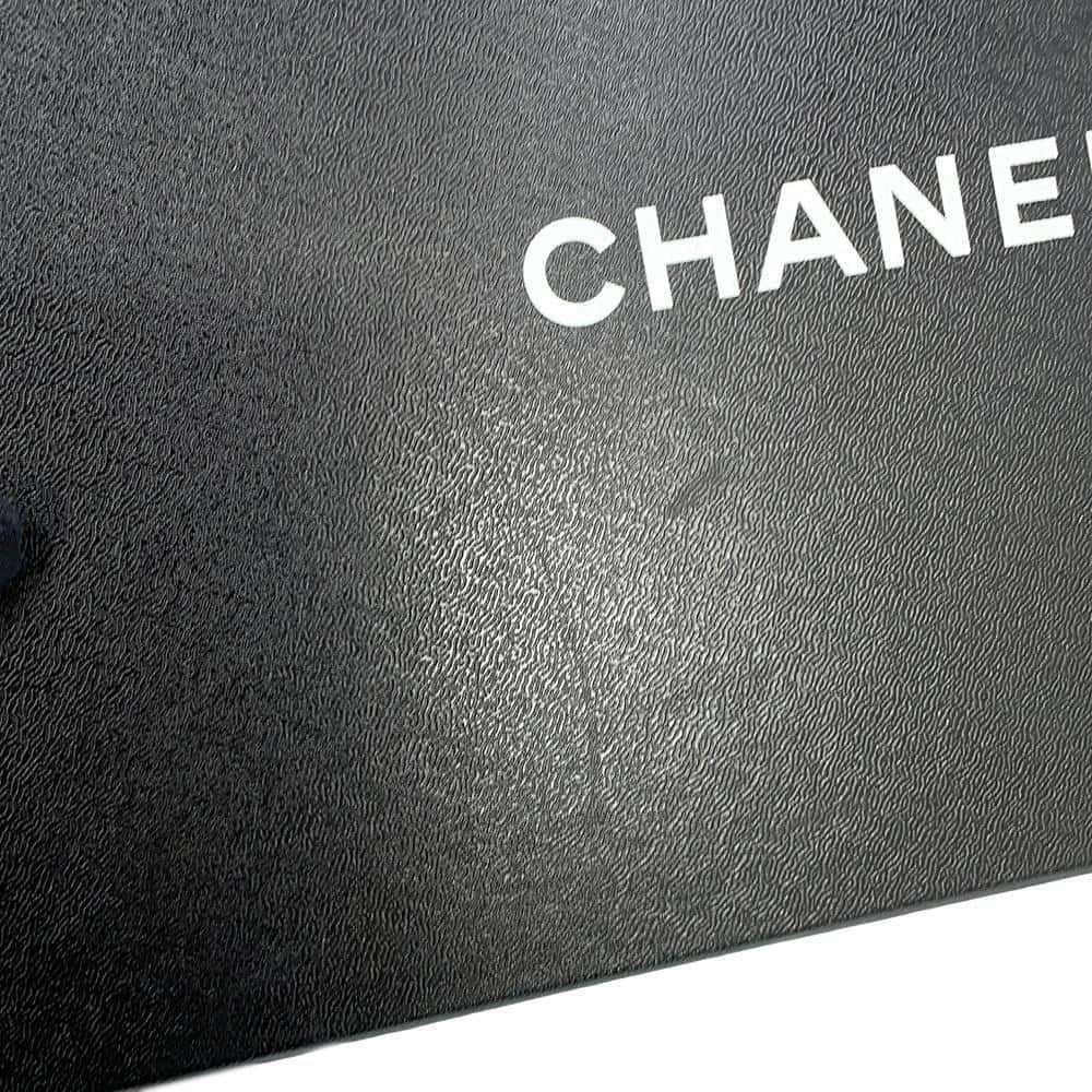 CHANEL CC Logo Chain Loafers BlackG32955 suede Size 37