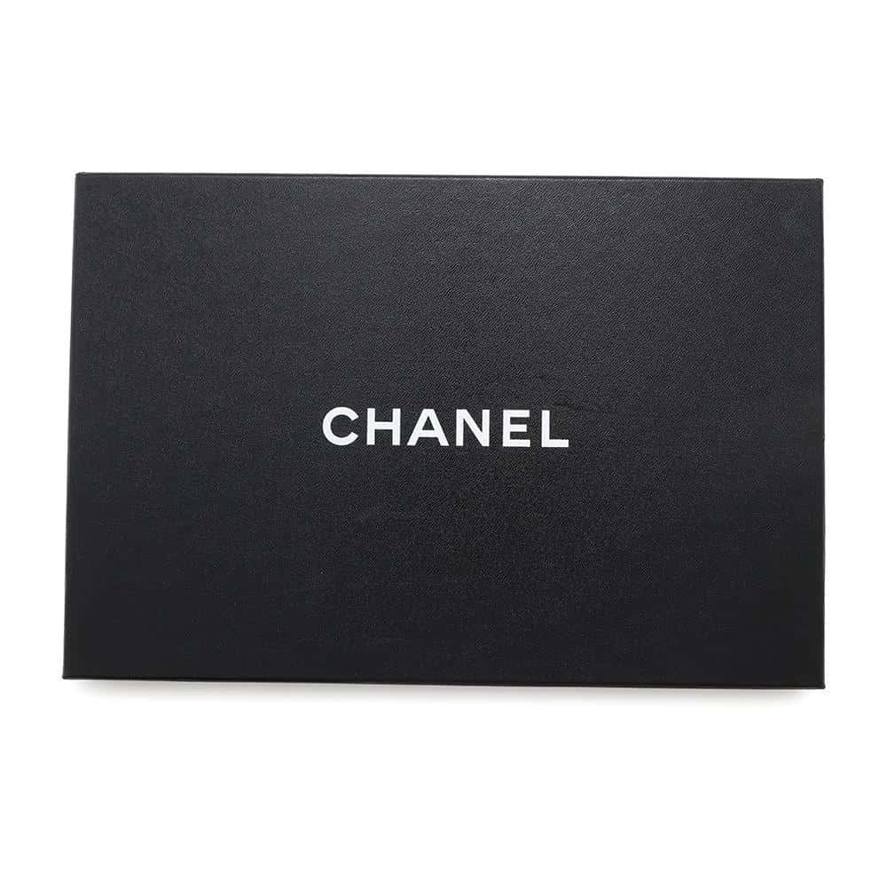 CHANEL CC Logo Chain Loafers BlackG32955 suede Size 37
