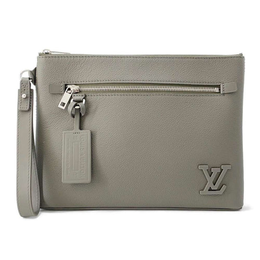 LOUIS VUITTON Take Off・Pouch KhakiM81735 LV Aloe Gram